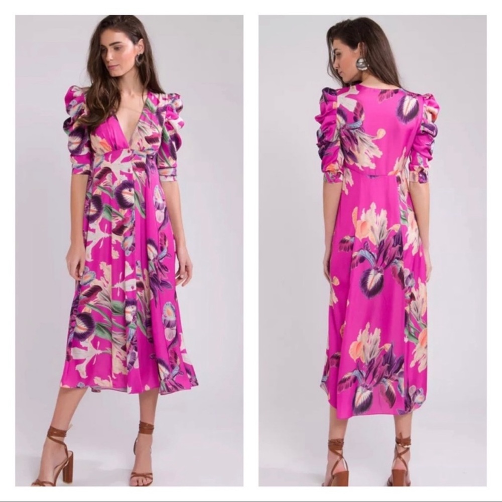 PatBO Pink Floral Dress - Picture 11 of 12